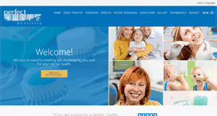 Desktop Screenshot of perfectsmiledentistry.com